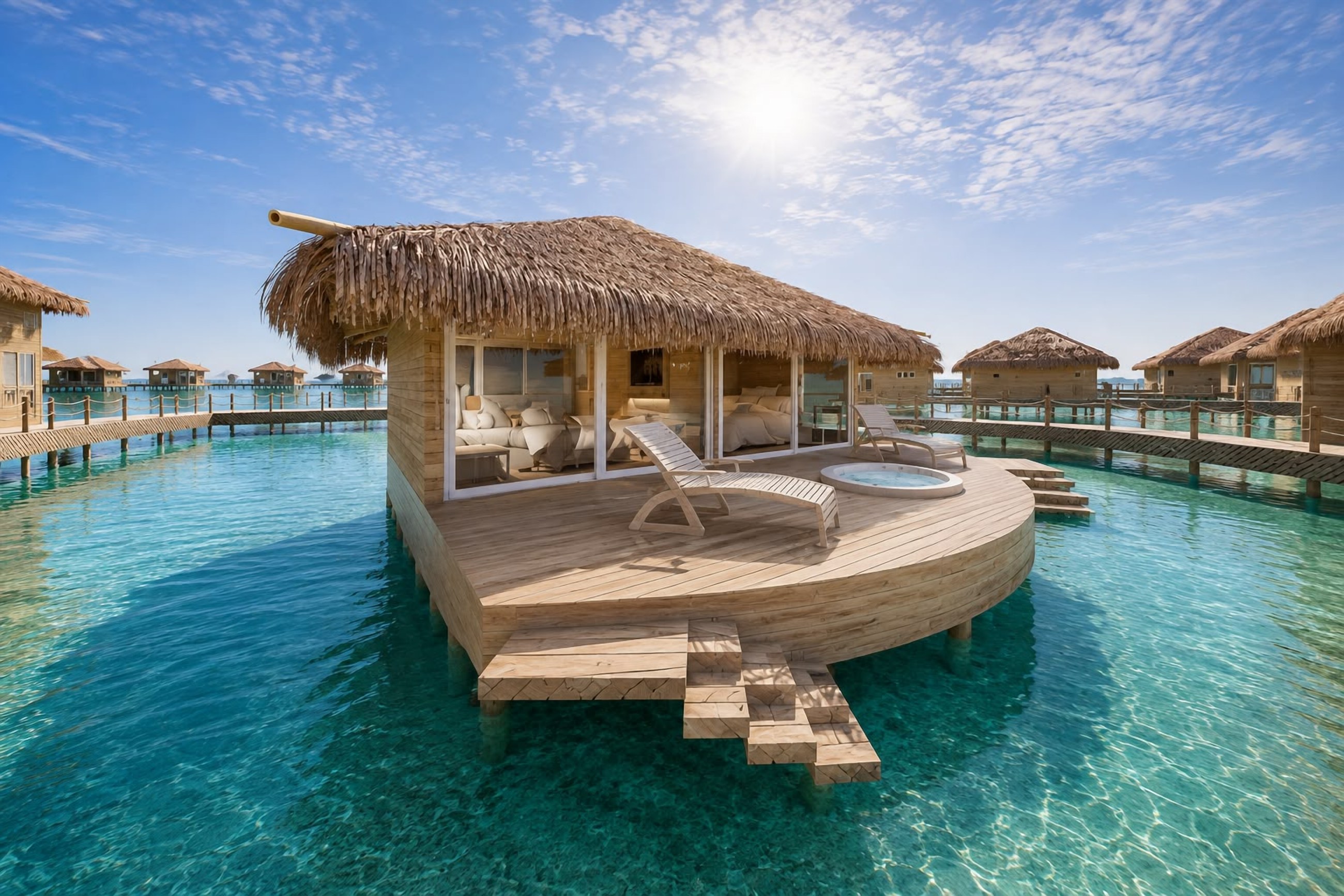 AQUALODGE — lodge boutique sobre el mar de Tumbes, Perú