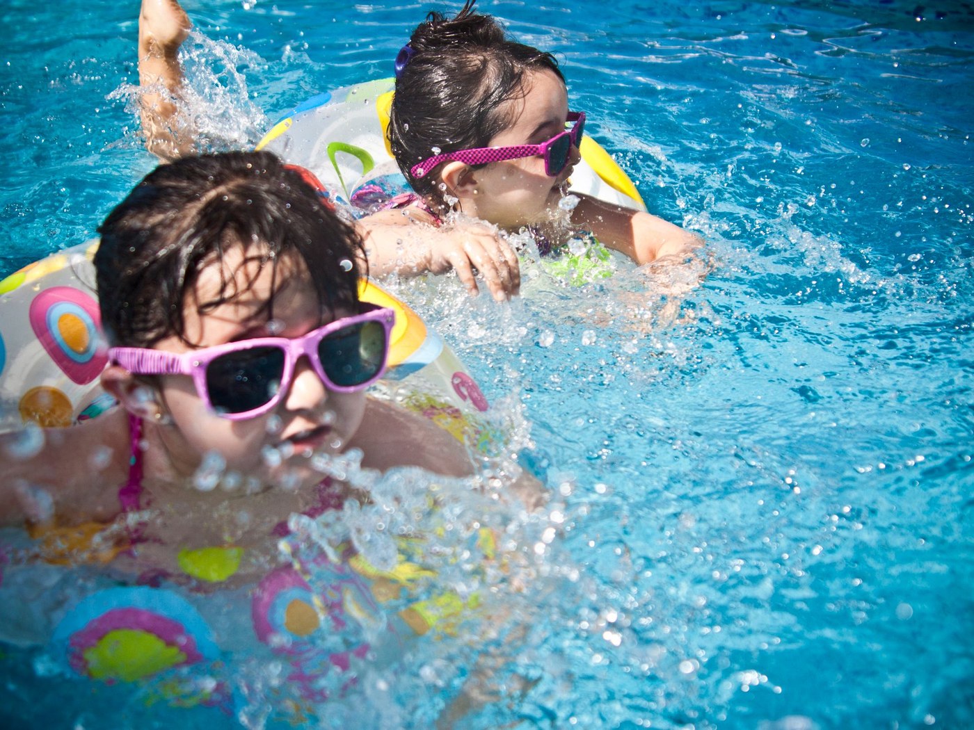 Piscina infantil de AquaLodge en Playa Hermosa, Tumbes
